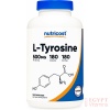 Nutricost N-Acetyl L-Tyrosine (NALT) 500mg, 180 Capsulesنيوتريكوست اسيتيل تيروسين 500 مجم لدعم وظائف المخ،180 كبسولة