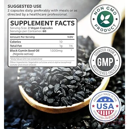 ingredients of Black seed oil