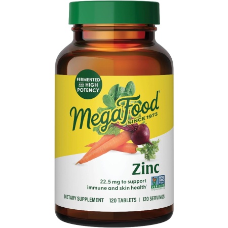 MegaFood, Zinc Immune Support, 120 Tablets, New look