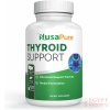 NusaPure Premium Thyroid Support Supplement , 120 caps for with Ashwaganda, Iodine, Zinc, kelp, Vitamin B12, L-Tyrosine, Selenium, Copper