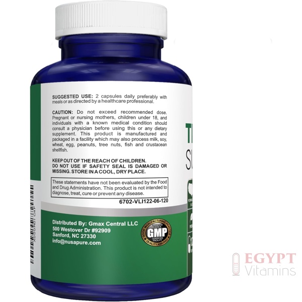 NusaPure | Thyroid Support Supplement with Iodine & Ashwagandha | 120 caps - Image 4