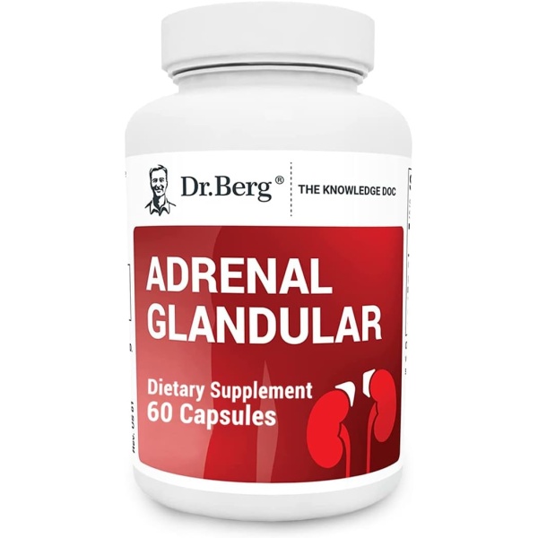 Dr. Berg’s Adrenal Glandular 60 Capsules