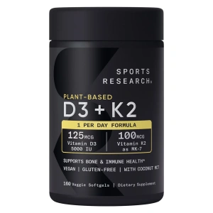 Sports Research Vitamin K2 and D3