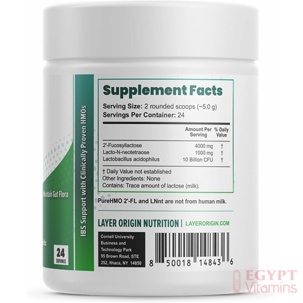 Layer Origin PureHMO IBS Support - Clinically Tested Super Prebiotic + Super Probiotic to Relieve IBS Symptoms - Reduce Inflammation, Strengthen Gut Barriers, and Restore Your Gut Functions - Image 2