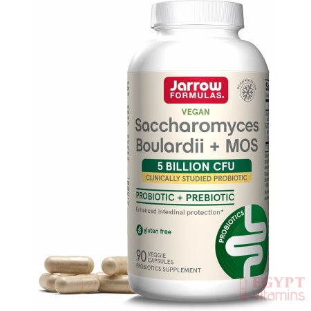 JARROW FORMULAS, Saccharomyces Boulardii MOS, 90 Count