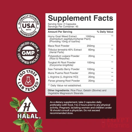 ingredients of horny goat weed