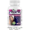 America Medic & Science MetrioMed 60 Capsules | Fertility Supplement for Women | Organic Pills with Black Cohosh, Chasteberry and Red Clover Herbs