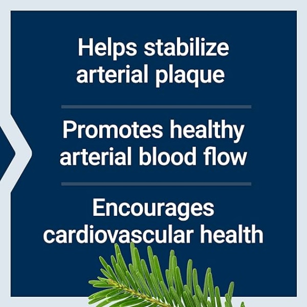 Life Extension Arterial Protect - Blood Pressure Supplement for Heart Health - with gotu kola and Pycnogenol dried French maritime pine bark extracts - Gluten-Free, Non-GMO, Vegetarian - 30 capsules
