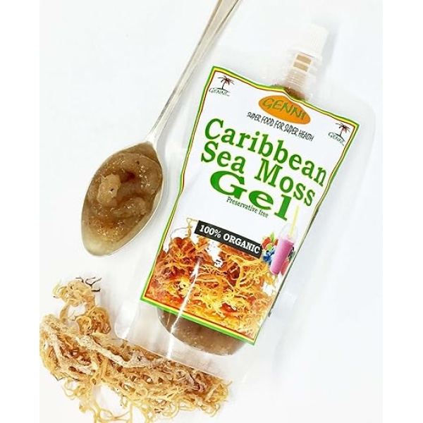 Sea Moss Gel with a Hint of Cinnamon and Nutmeg (aka Irish Moss & Carrageenen) (3)