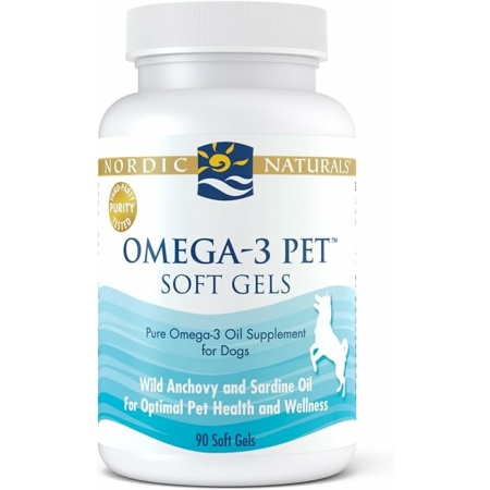 Nordic Naturals Omega-3 Pet, Unflavored - 90 Soft Gels - 330 mg