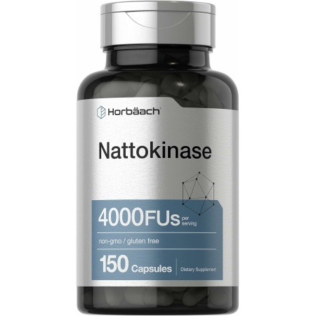 Horbaach | Nattokinase 4000 FU | 150 Capsules