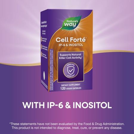 Nature's Way Cell Forté IP-6 & Inositol 120 Capsules