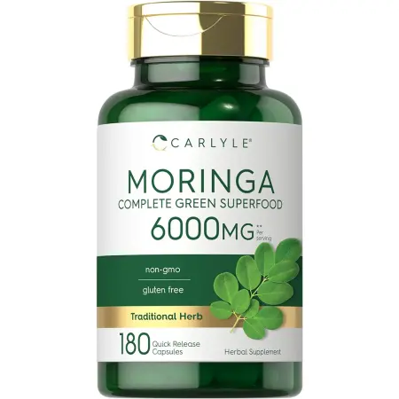 Carlyle Moringa Oleifera 6000 mg 180 Capsules