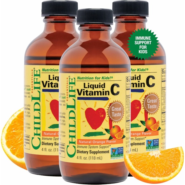 CHILDLIFE ESSENTIALS Liquid Vitamin C for Kids