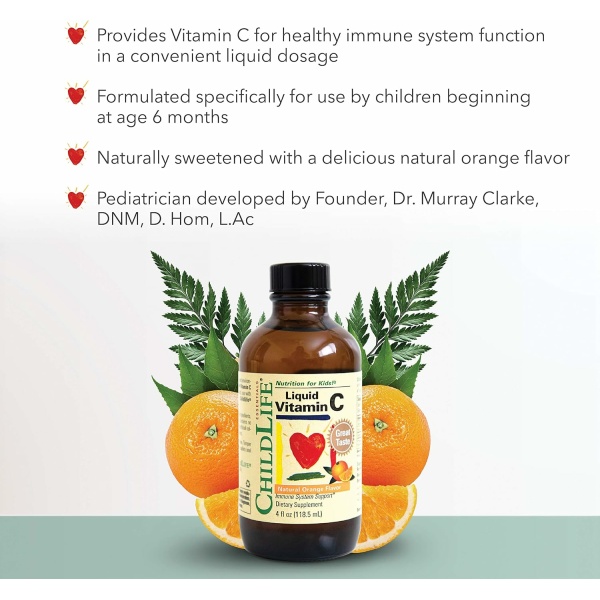 CHILDLIFE ESSENTIALS Liquid Vitamin C for Kids - Image 3