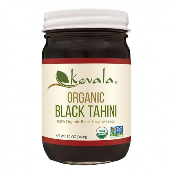 Kevala Organic Black Sesame Tahini, 12 Ounce