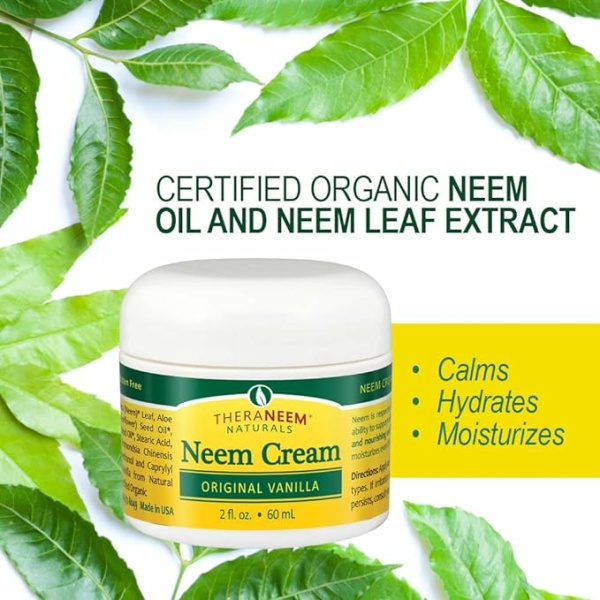 Thera Neem Cream - Original Organix South 2 Ounce Cream Vanilla