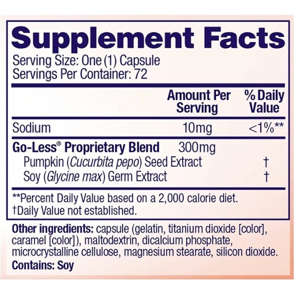 AZO Bladder Control with Go-Less Daily Supplement | Helps Reduce Occasional Urgency, leakage due to laughing, sneezing and exercise