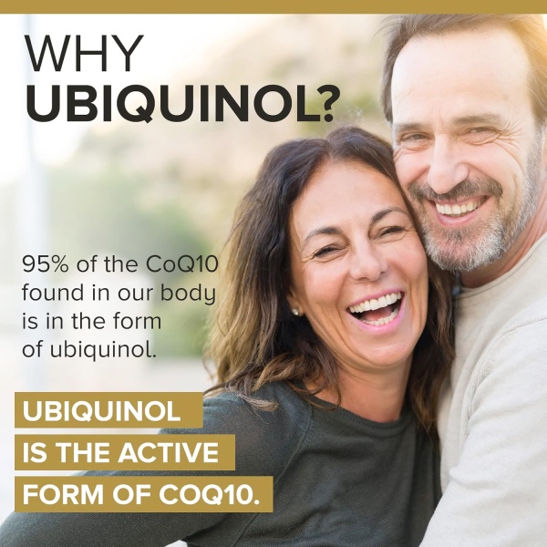 Qunol Ubiquinol CoQ10 100mg Softgels - 120 Count - Image 2
