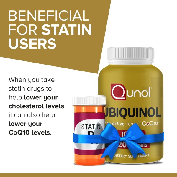 Qunol Ubiquinol CoQ10 100mg Softgels - 120 Count - Image 7