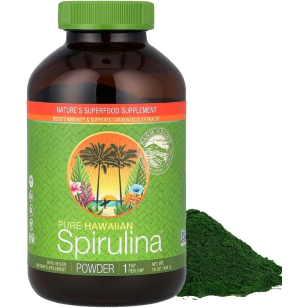 Nutrex Pure Hawaiian Spirulina Powder, 454 gm