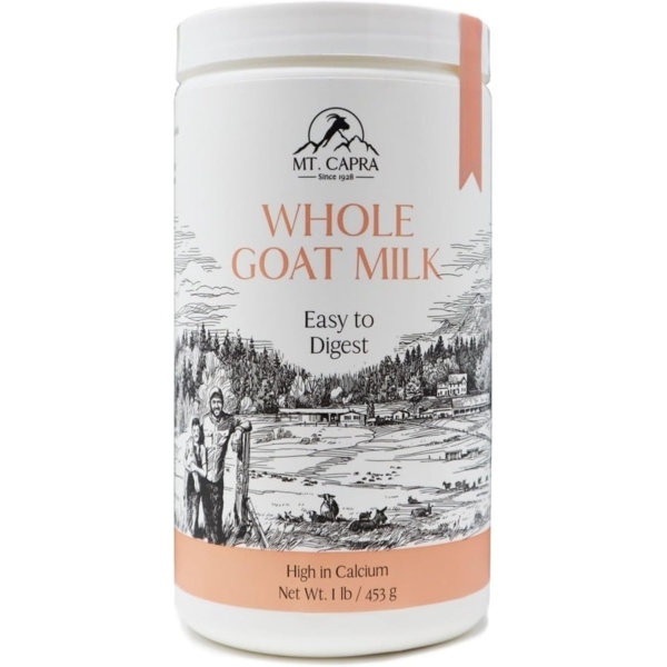Whole Goat Milk by Mt. Capra, 453 gm / 1 pound