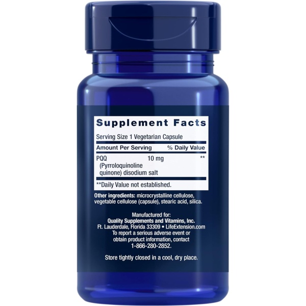 ⁦Life Extension PQQ 10mg, 30 Capsules⁩ - الصورة ⁦2⁩