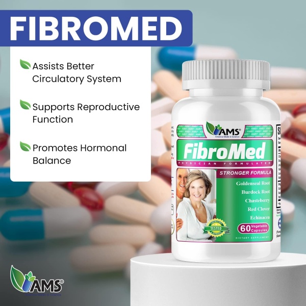 America Medic & Science FibroMed, 60 Capsules - Image 2