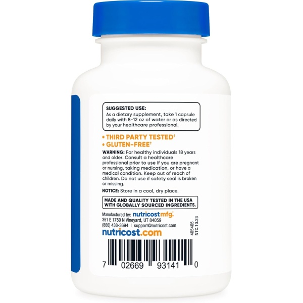 Nutricost CoQ10 100mg, 120 Capsules - Image 6