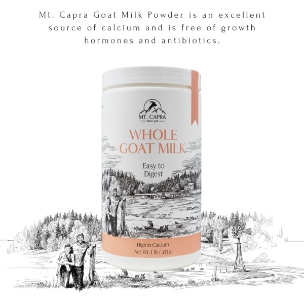Whole Goat Milk by Mt. Capra, 453 gm / 1 pound - Image 4