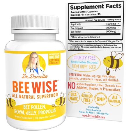 Dr. Danielle's Bee Wise, Ingredients