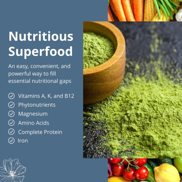 ⁦Nutrex Pure Hawaiian Spirulina Powder, 454 gm⁩ - الصورة ⁦6⁩