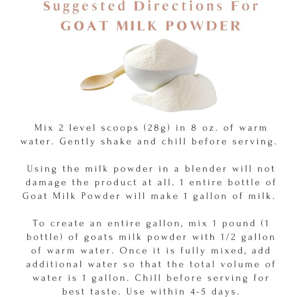 Whole Goat Milk by Mt. Capra, 453 gm / 1 pound - Image 6