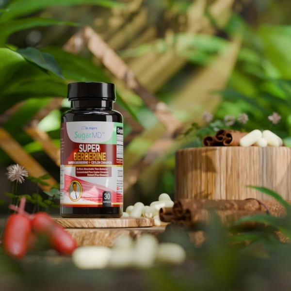 ⁦SugarMD Super Berberine, 30 Capsules⁩ - الصورة ⁦6⁩