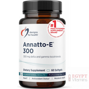 أناتو-إي ٣٠٠ ملغ | توكوترينولز نقي للصحة الخلوية المتقدمة | 60 كبسولة
