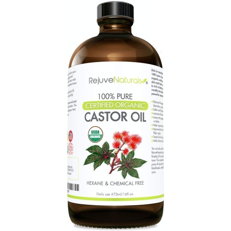 RejuveNaturals, Castor Oil 100% Pure, 473 ml