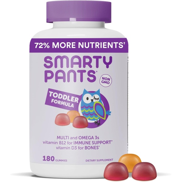 SmartyPants, Toddler Multivitamin, 180 Gummies