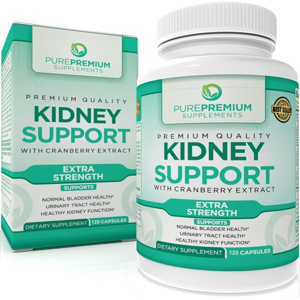 PurePremium, Kidney Support, 120 Capsules