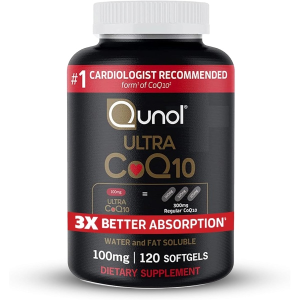 Qunol, Ultra CoQ10 100mg, 120 Softgels