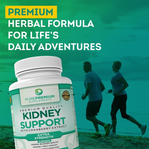 PurePremium, Kidney Support, 120 Capsules