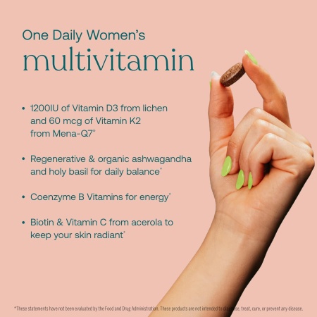 True Grace One Daily Women’s Multivitamin, Ingredients and dose