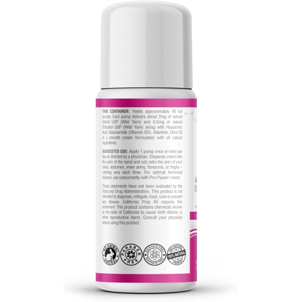 BHRT Naturals, Estrogen Bi-EST 2.5, Ingredients