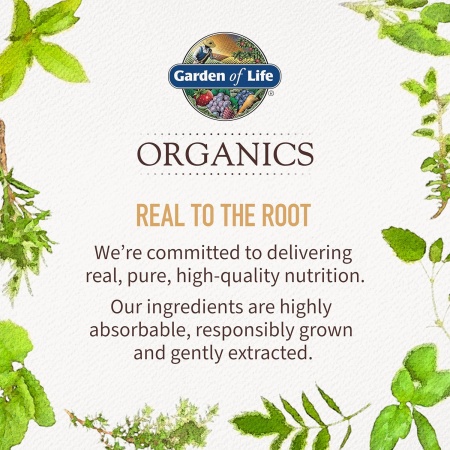 Garden of Life Organics Men's Multivitamin, 60 Tablets