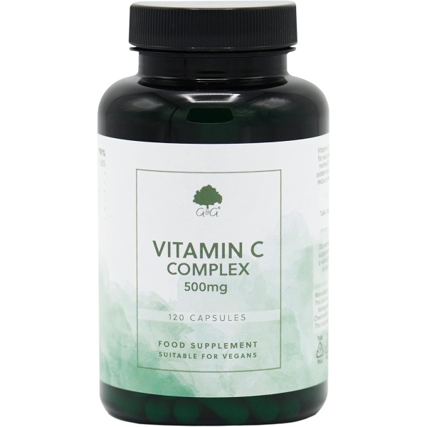 G&G Vitamin C Complex 500mg, 120 Capsules