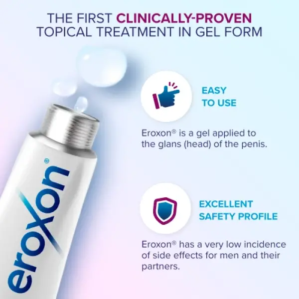 Eroxon: Fast-Acting Erectile Dysfunction Treatment Gel