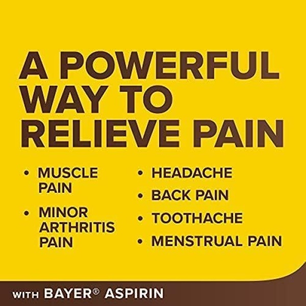 Bayer Genuine Aspirin 325 mg, Benefits