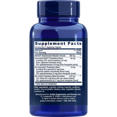 Life Extension NAD+, 30 Capsule