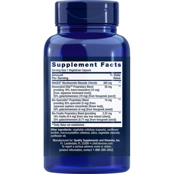 Life Extension NAD+, 30 Capsule
