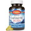 Carlson, Cod Liver Oil 1000 mg, 100 Softgels