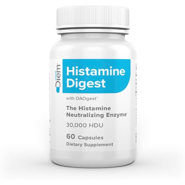 Omne Diem Histamine Digest DAO 30,000 HDU, 60 Capsules